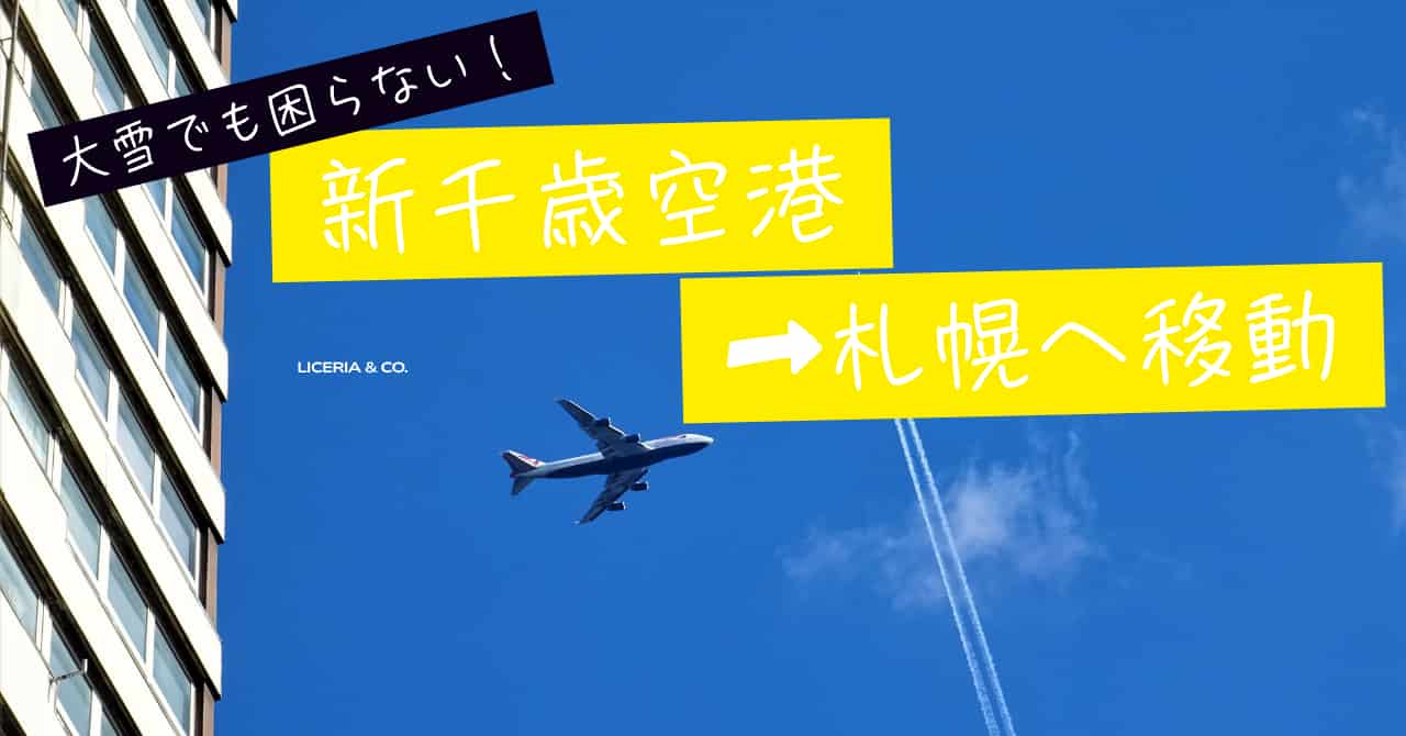 新千歳から札幌移動